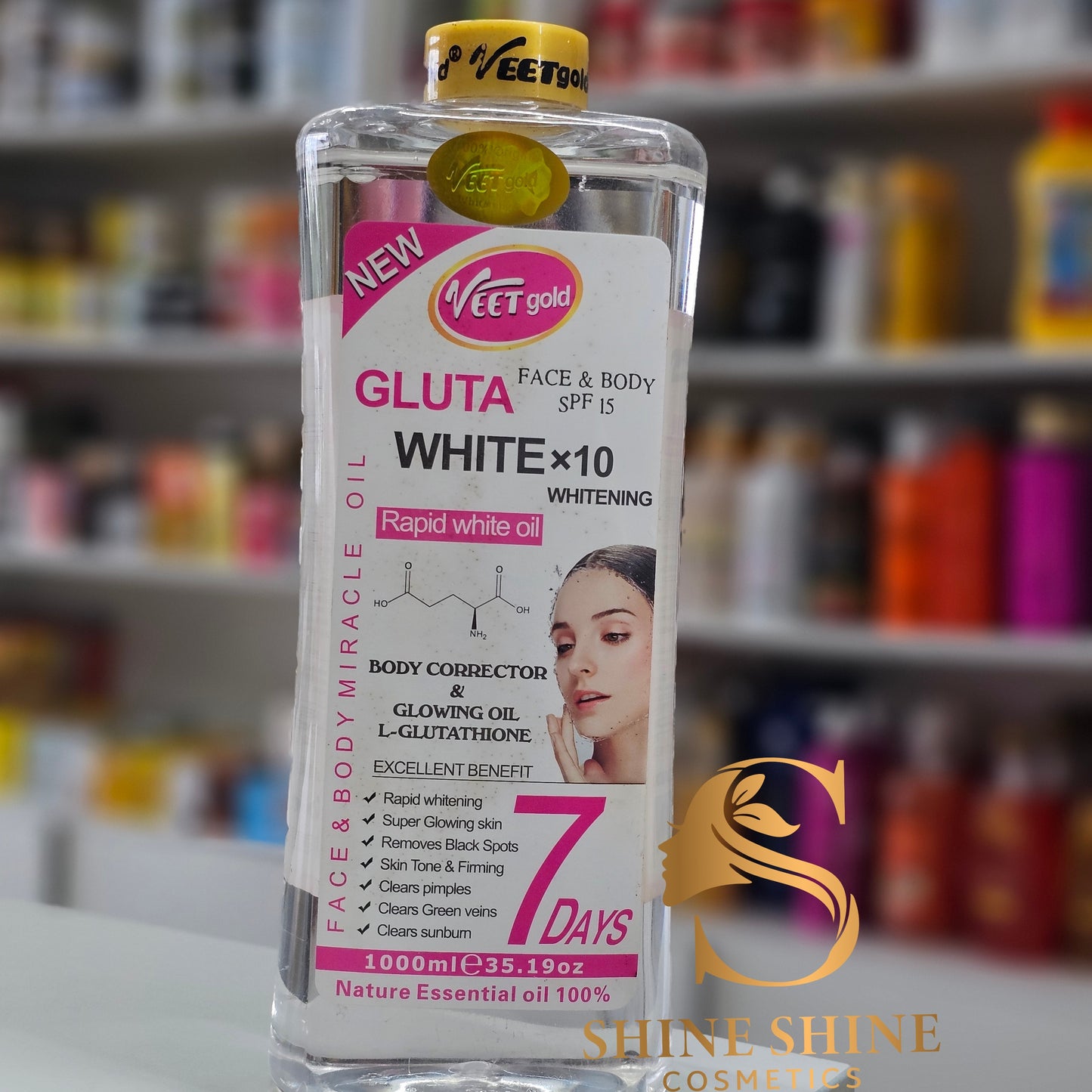 Veet Gold Alpha Arbutin Skin Correcting & Ligtening Oil 1000ml