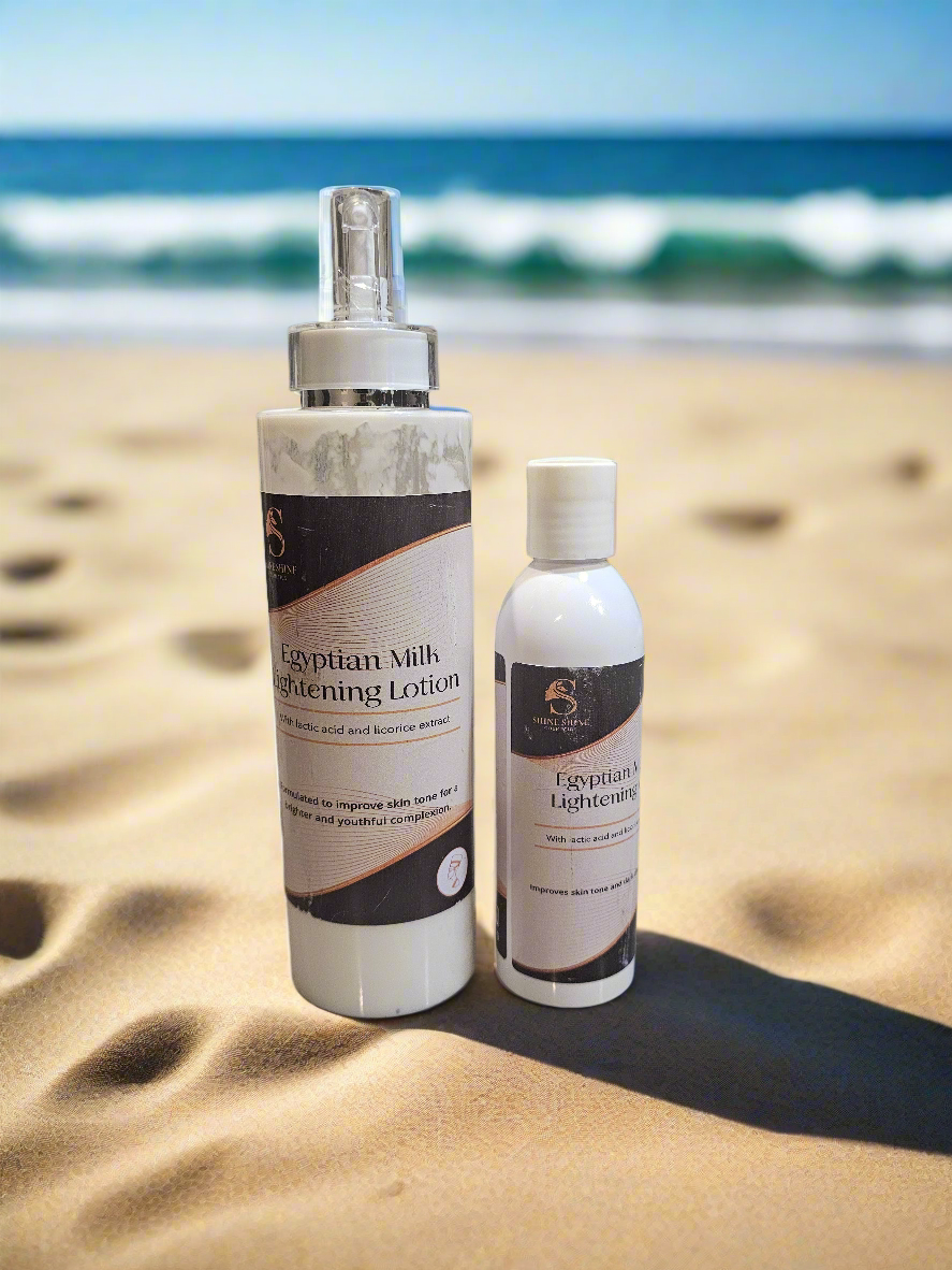 Egyptian Milk Skin Lightening Lotion & Oil
