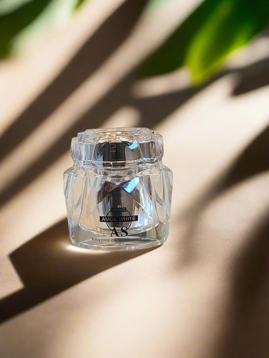 Amos White Whitening Face Cream with Tumeric & Vit C