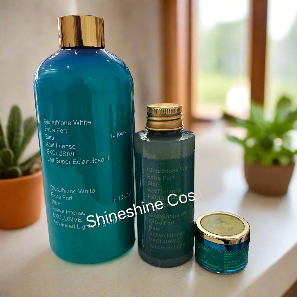 Gluta Extra Fort Blue Lightening Lotion Set