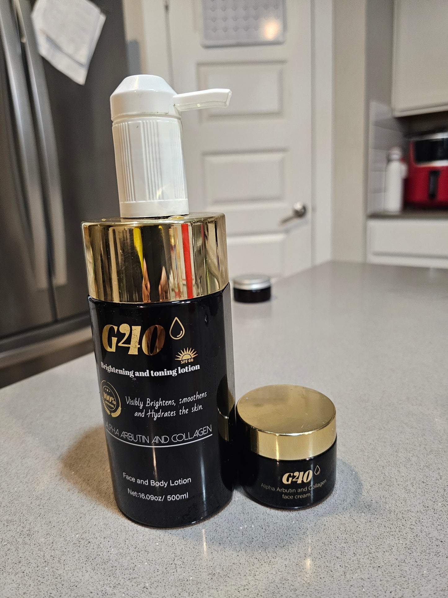 G40 Brightening & Toning Lotion with G40 Face Cream