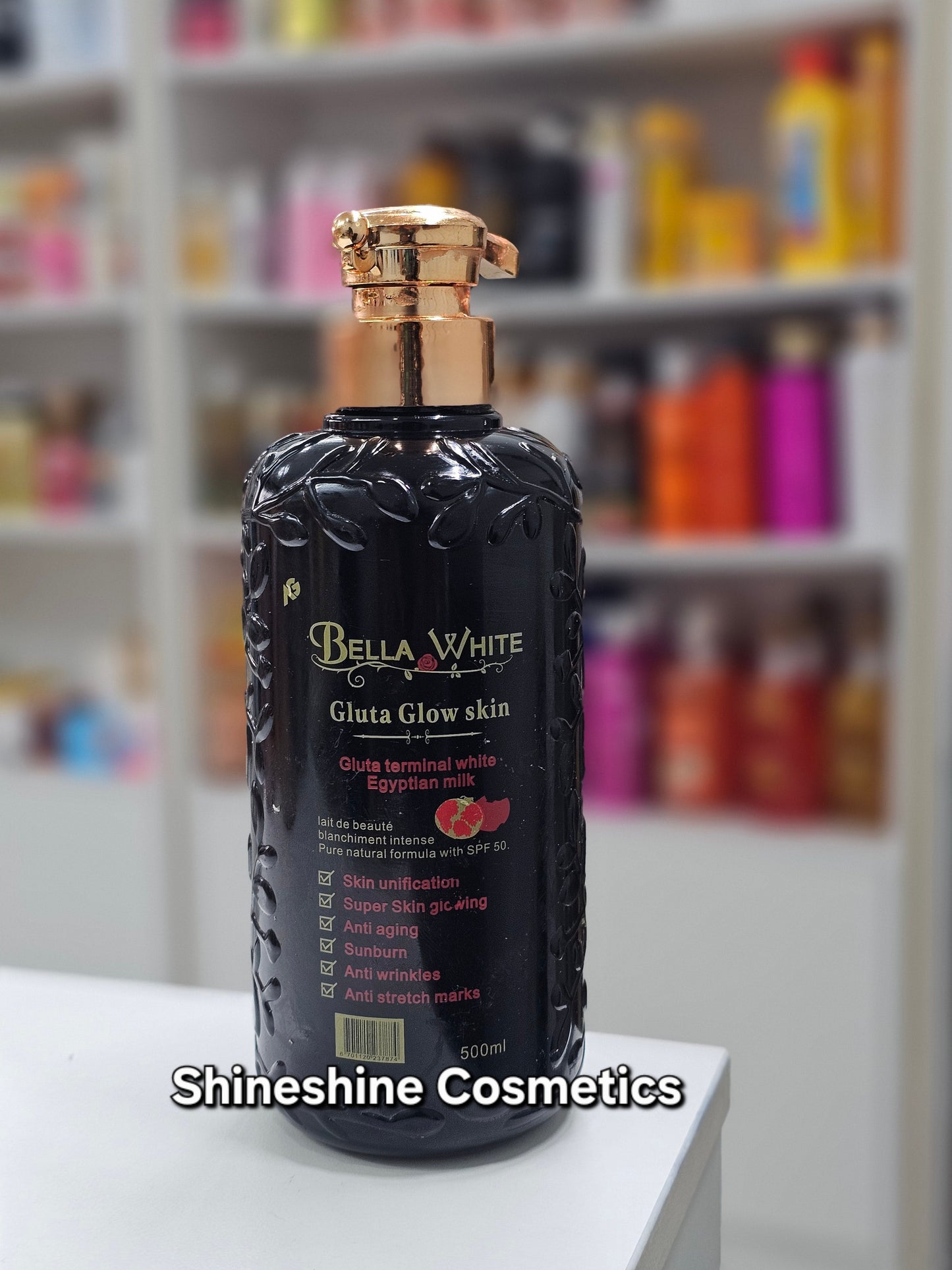 Bella White Gluta Glow Ligtening Lotion with glutathione