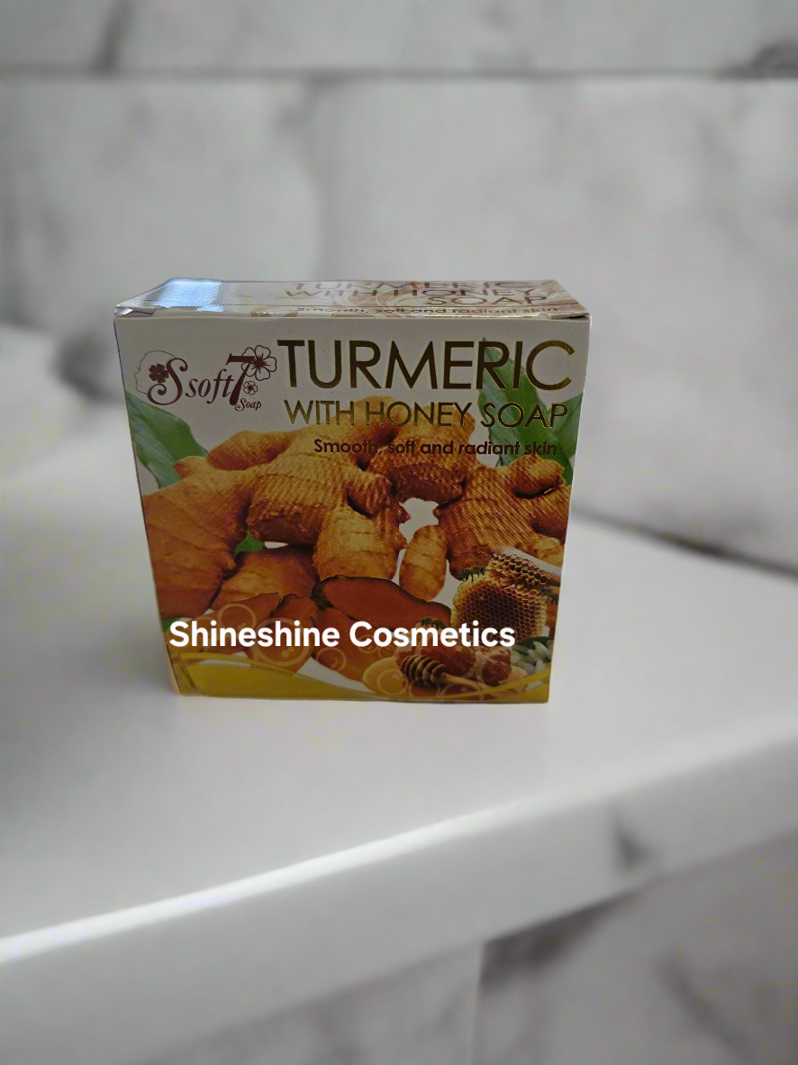 Soft 7 Tumeric Ligtening soap