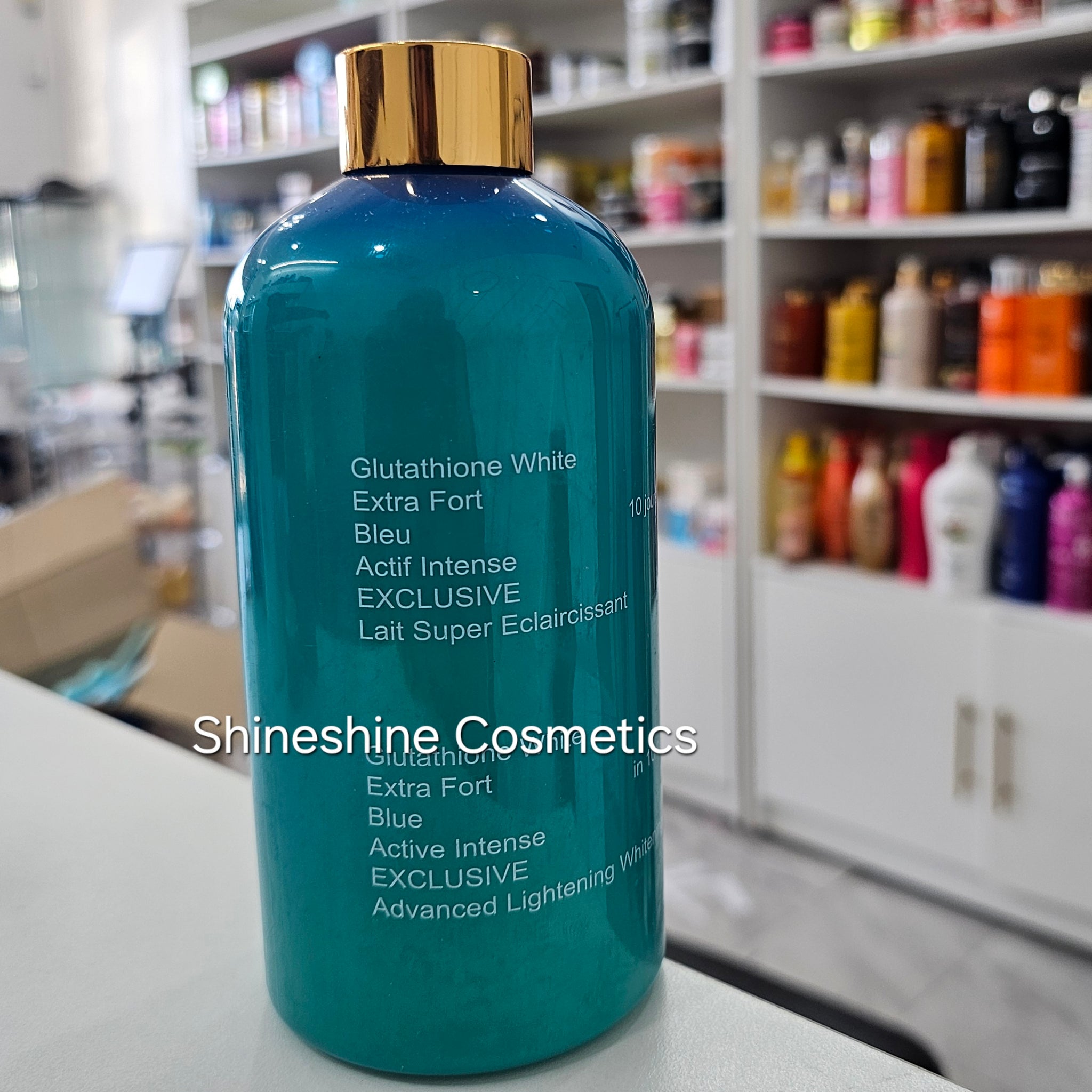 Gluta Extra Fort Blue Ligtening Lotion Shineshine Cosmetics Gluta Extra Fort Blue Ligtening Lotion Shineshine Cosmetics