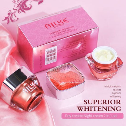 Ailke Superior Whitening 2 in 1 Face Cream