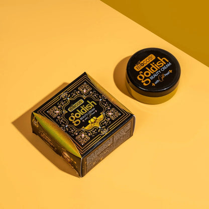 Biocos Goldish Ligtening Beauty Cream with Gold Pearl