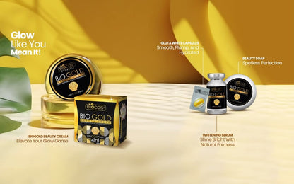 Biocos Goldish Ligtening Beauty Cream with Gold Pearl