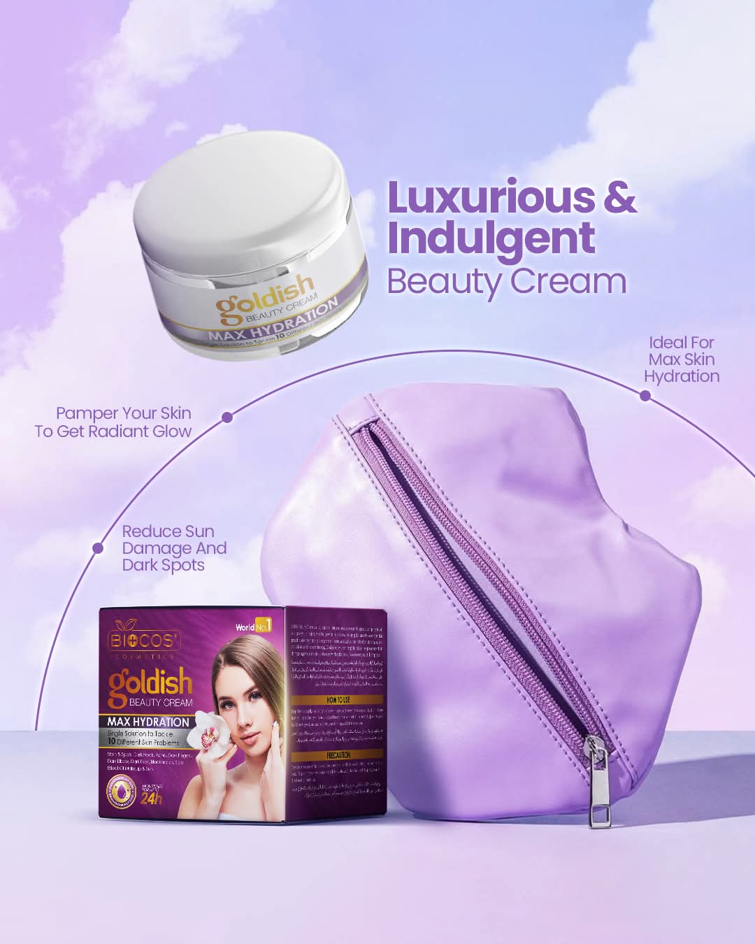 Biocos Goldish Max Hydration Beauty Cream