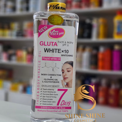 Veet Gold Alpha Arbutin Skin Correcting & Ligtening Oil 1000ml