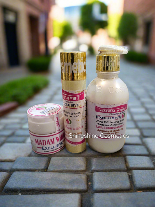 Madam W Ligtening  Lotion, Face Cream and Serum