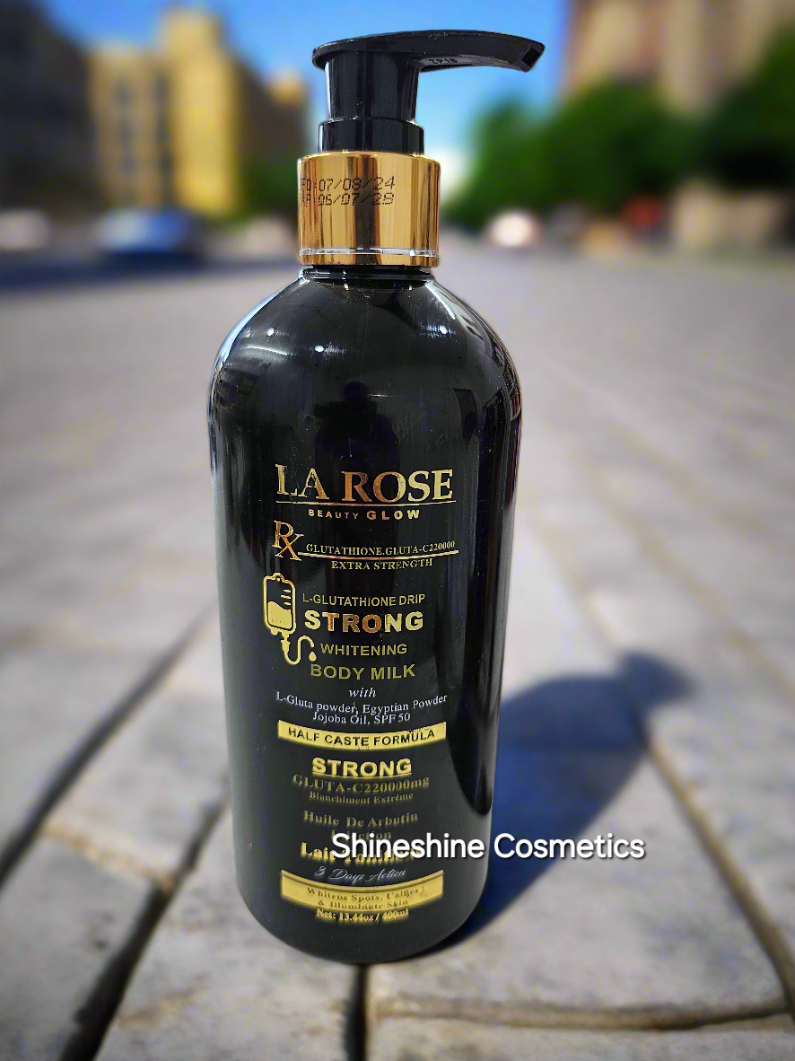 La Rose L-Glutathione Half Caste Briggtening Lotion Shineshine Cosmetics La Rose L-Glutathione Half Caste Briggtening Lotion Shineshine Cosmetics