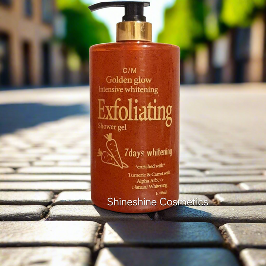 Golden Glow Intensive Whitening Shower Gel with Carrot Oil