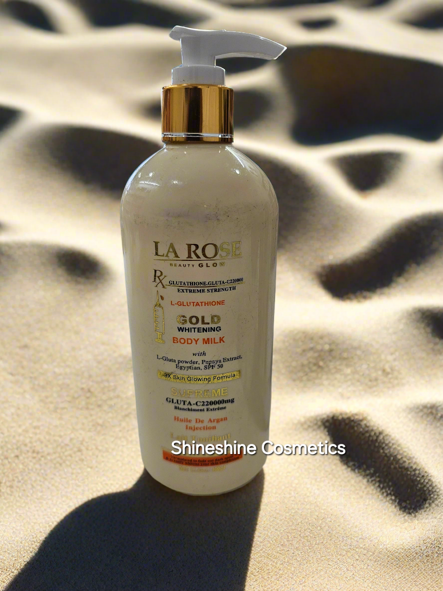 La Rose L-Glutathione Gold Ligtening Lotion – Shineshine Cosmetics