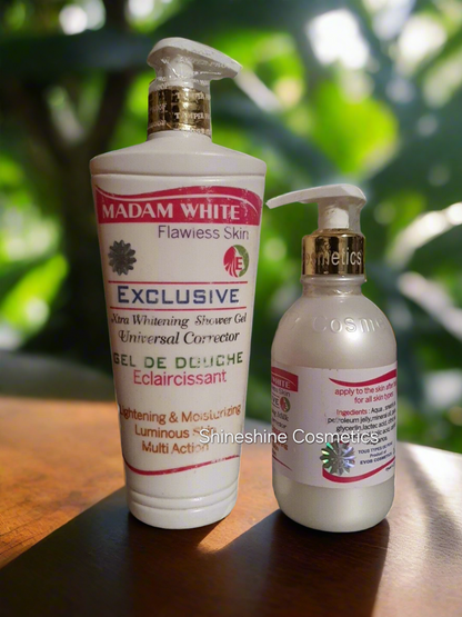 Madam White Body Wash & Body Lotion
