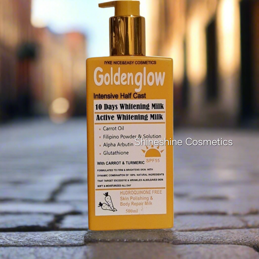 Golden Glow Intensive Whitening Lotion with  Carrot Oil & Alpha Arbutin