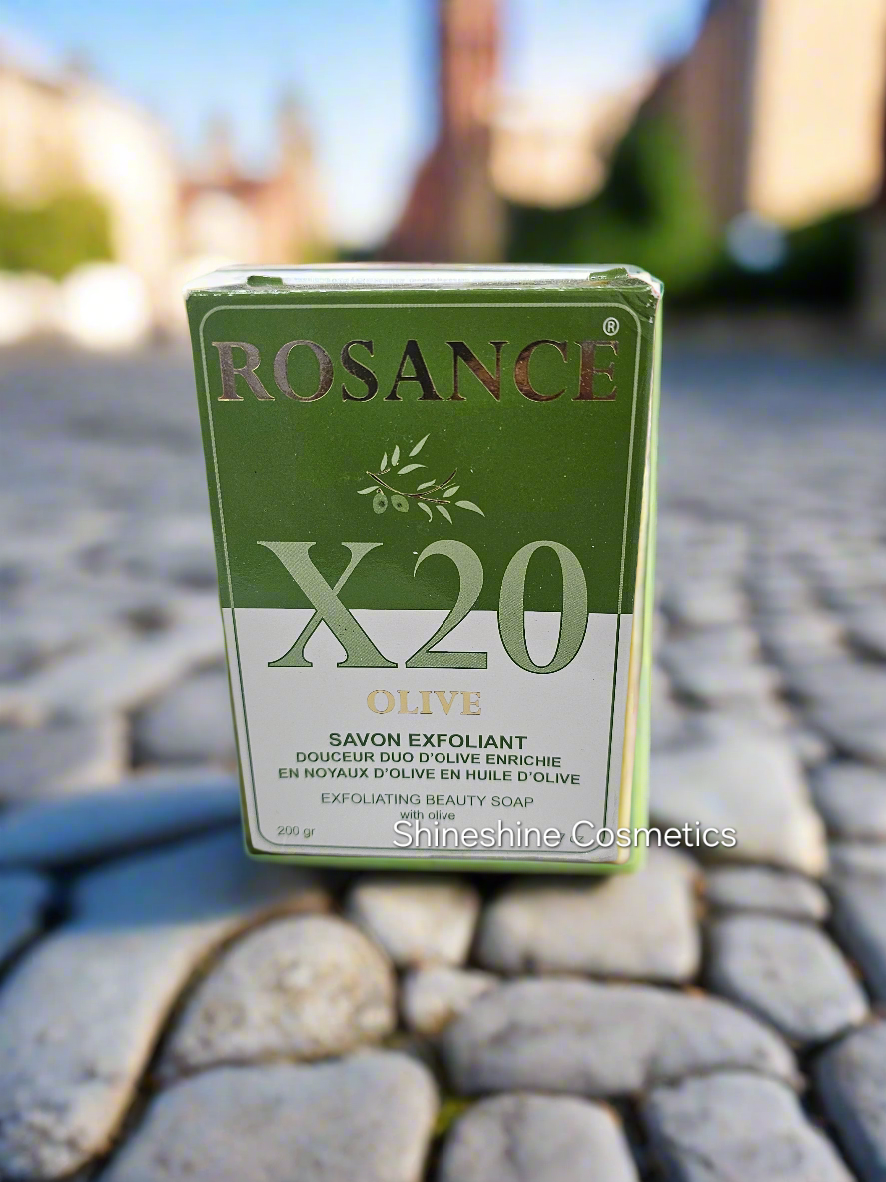 Rosance X 20 Olive Savon Exfoliating Soap – Shineshine Cosmetics