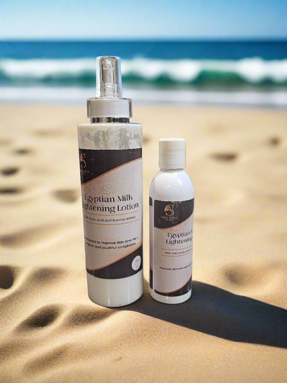 Egyptian Milk Skin Lightening Lotion & Oil