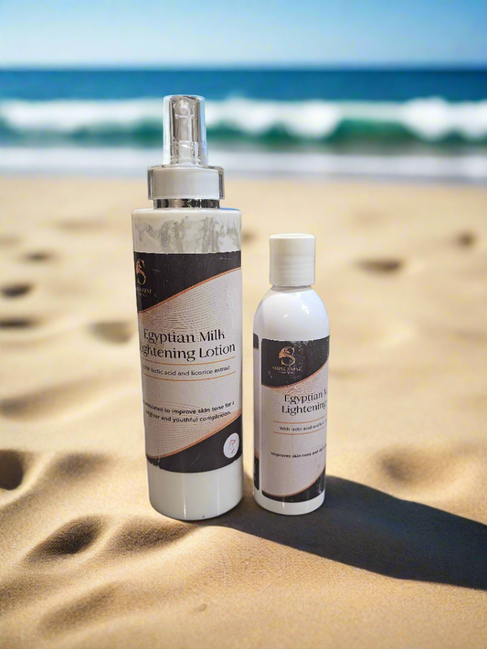 Egyptian Milk Skin Lightening Lotion & Oil