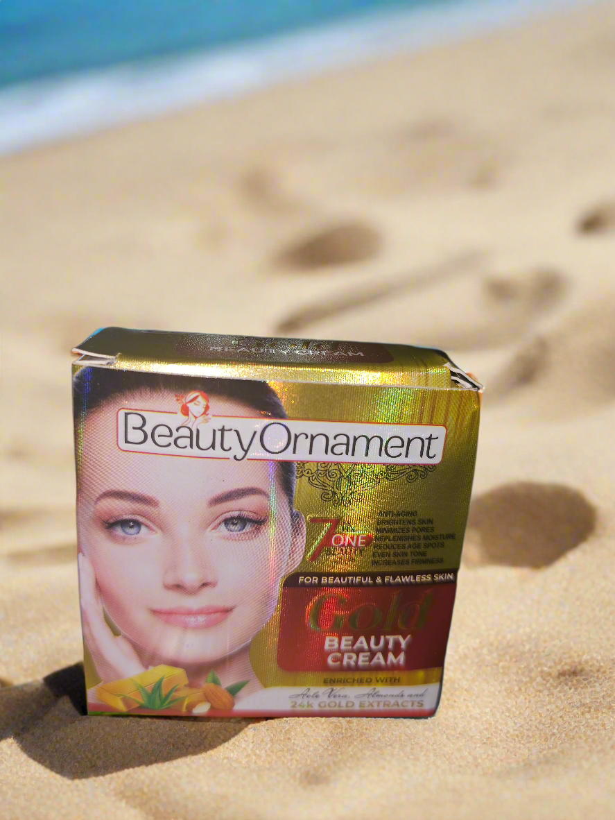 Beauty Ornament Gold Beauty Cream