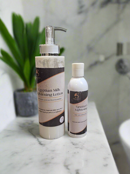 Egyptian Milk Skin Lightening Lotion & Oil