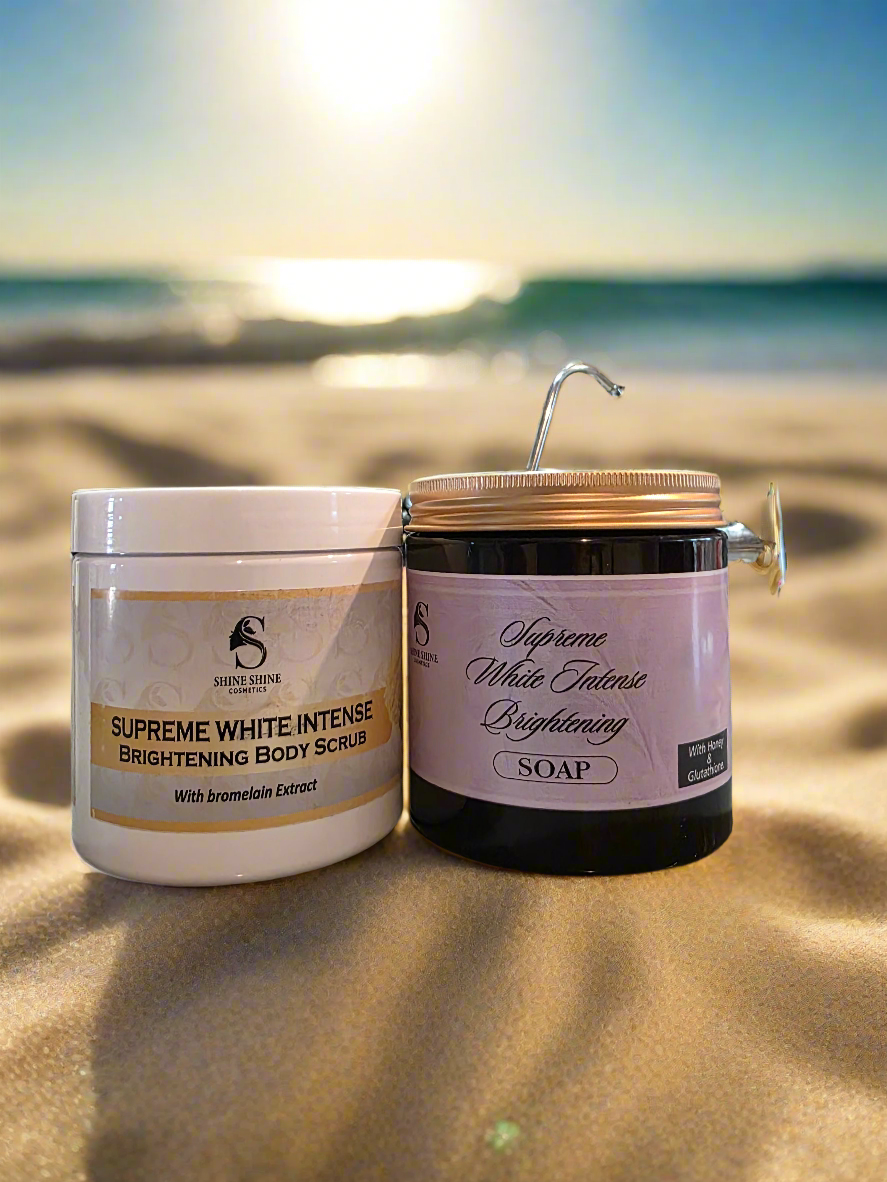Supreme White Intense Brightening Scrub & Soap