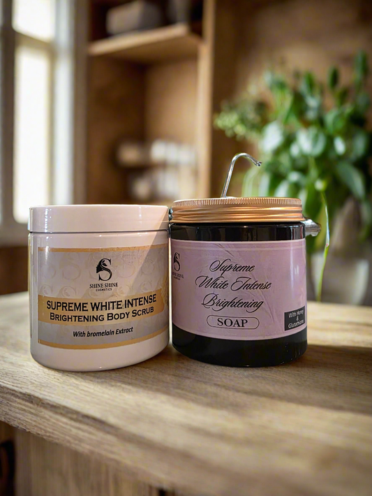 Supreme White Intense Brightening Scrub & Soap