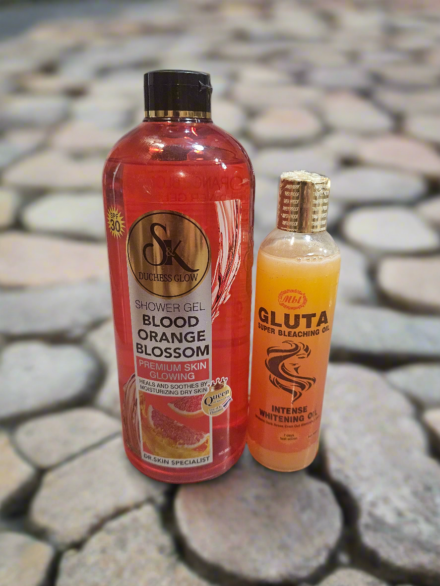 S&K Duchess Glow Shower Gel and Gluta Oil