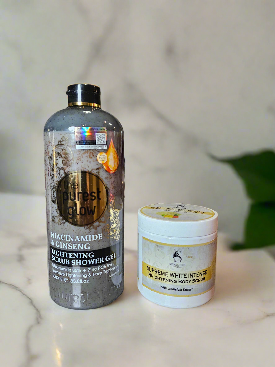The Purest Glow Body Wash & Supreme Scrub