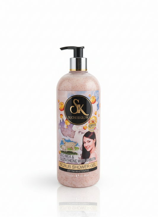S&k Duchess Glow Duo Milk Glutathione Shower Scrub