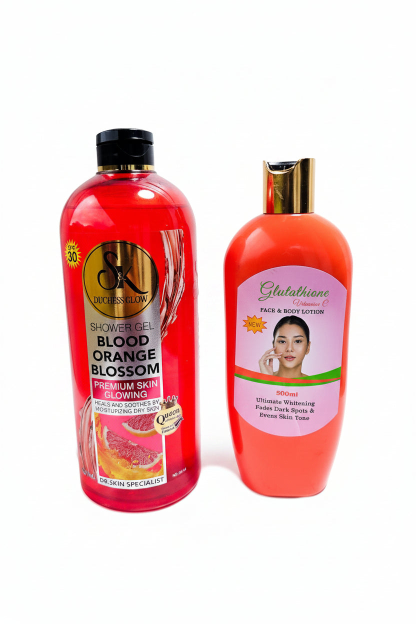 sk glutathione shower gel Duchess Glow Skin Brightening & Collagen & Biotin Strong Brightening Gel. Hydrated youthful skin. Glow and spots fading Anti-aging. Glutathione & Collagen & Biotin strong brightening shower ,cleanses SK Duchess Glow Shower Gel