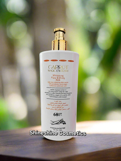 Carrot Magic Ligtening Body Milk