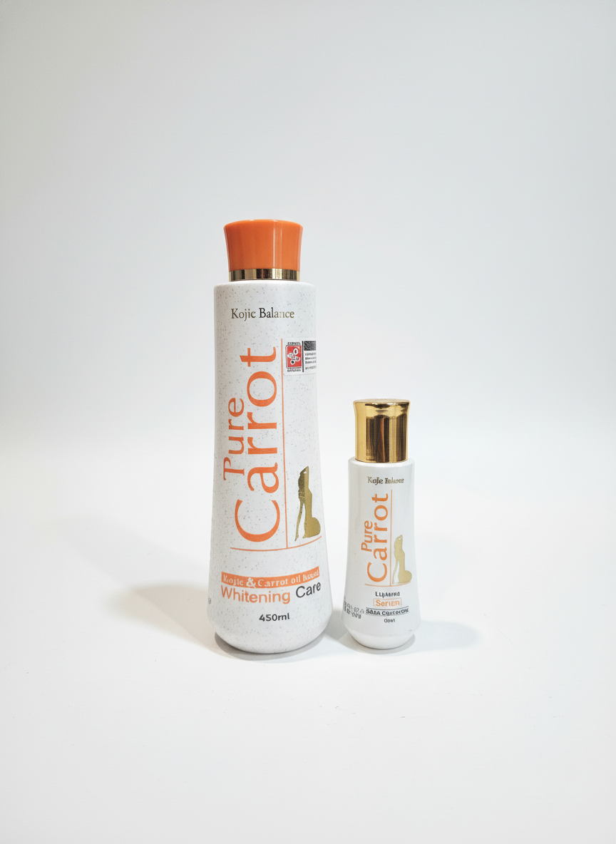 Pure Carrot Kojic Balance Lotion & Oil