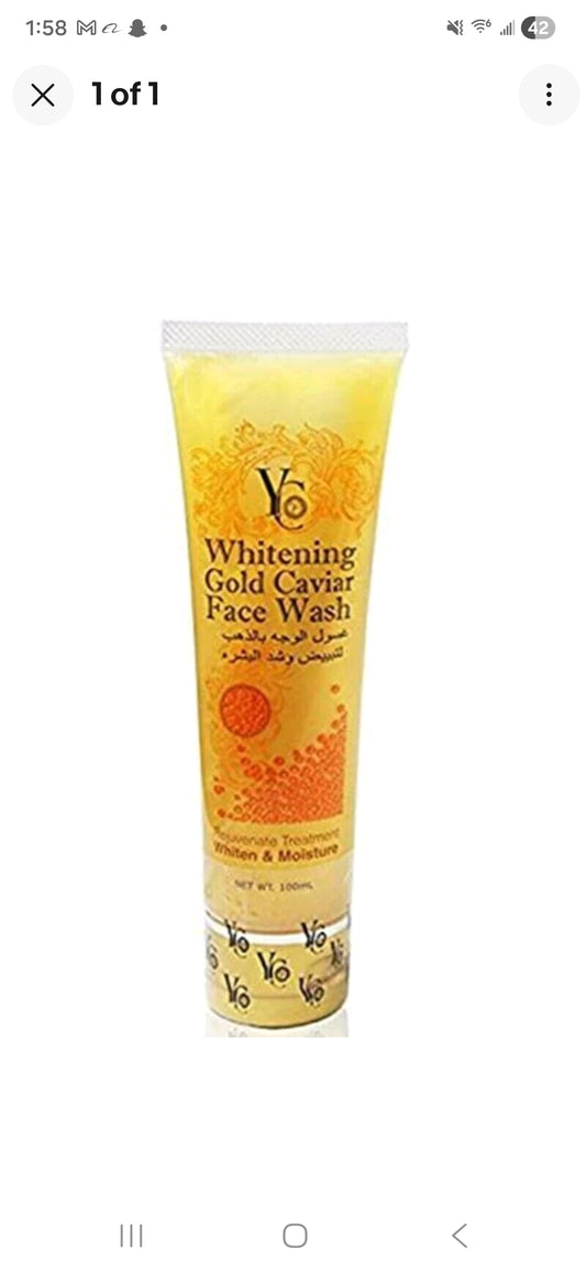 YC Gold Caviar Face wash