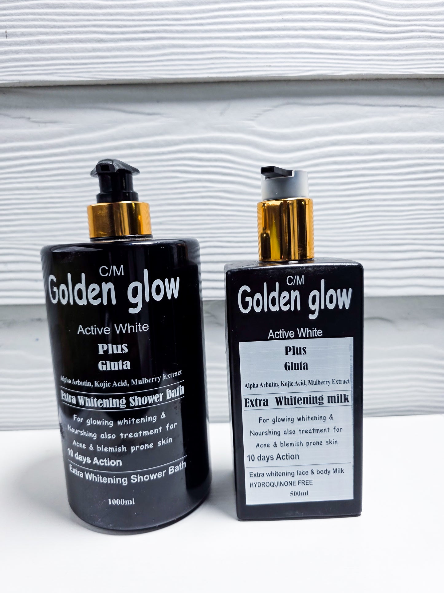 Golden Glow Ligtening Body Lotion & Body wash
