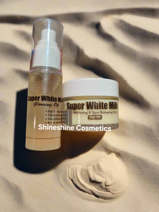 Super White Milk Oil & Face Cream