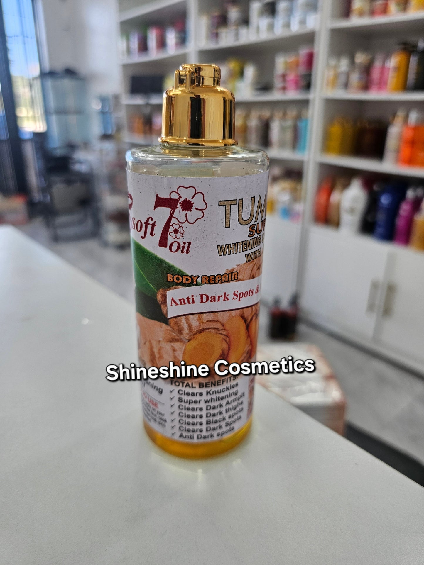 Soft 7 Tumeric Ligtening Oil