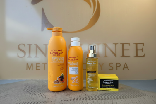 Advanced Korean Lotion Set Lotion, Body Wash,Oil and Face Cream
