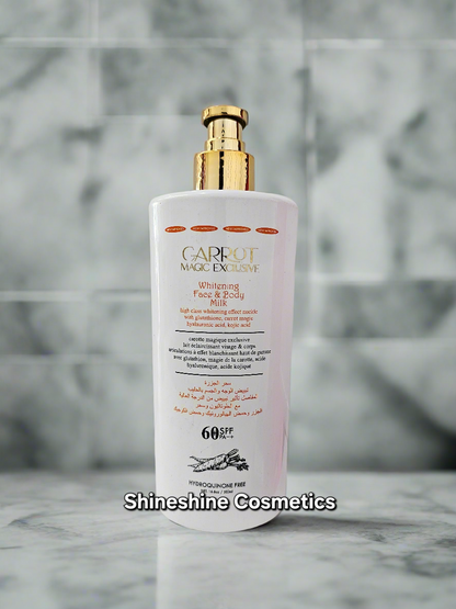 Carrot Magic Ligtening Body Milk