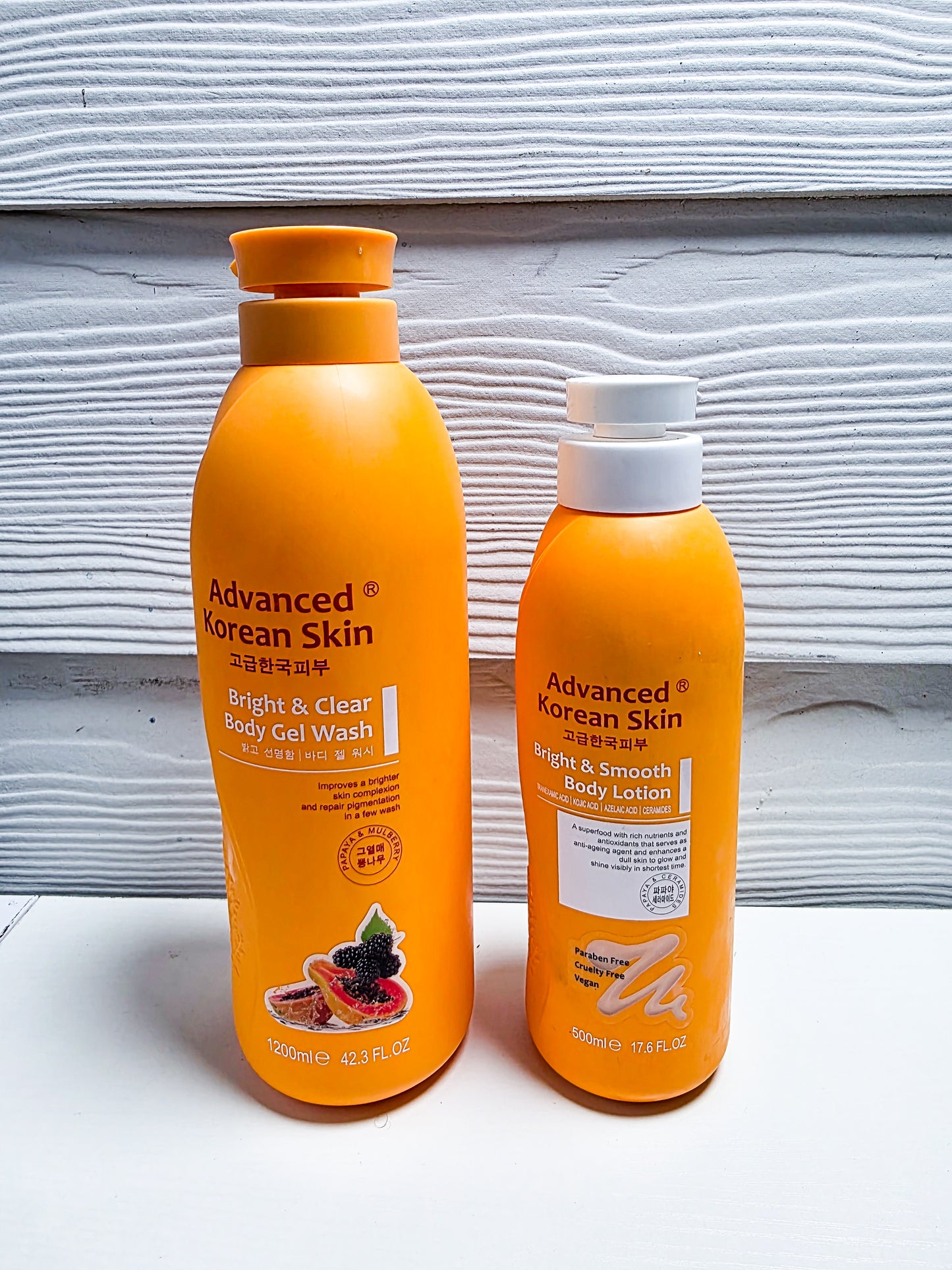 Advanced Korean Skin Lotion & Body Wash